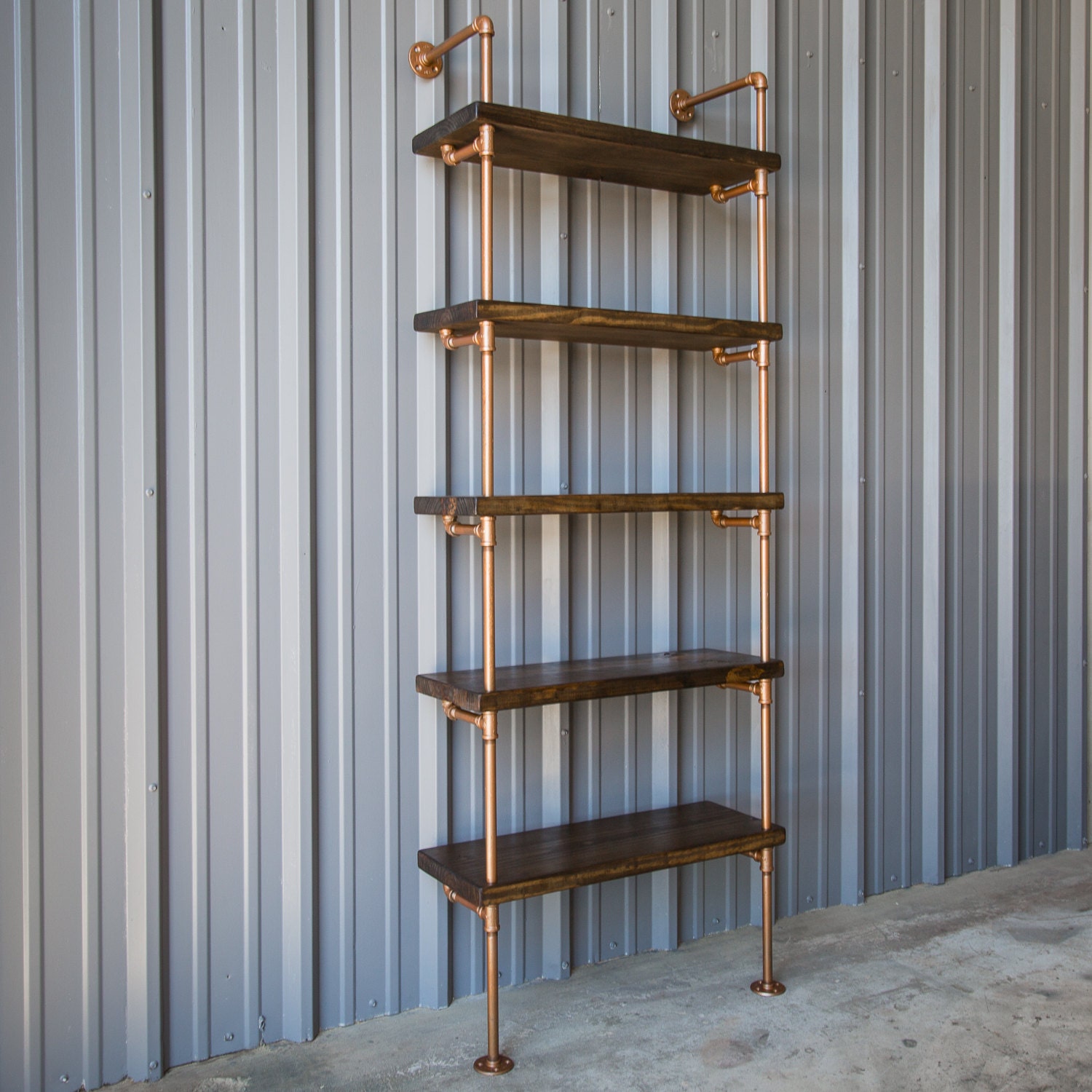 Industrial Pipe Shelving Unit Pipe shelf Pipe bookcase
