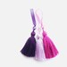 Tassels, French Vintage Tassels, Fuschia Pink, Lila, Purple