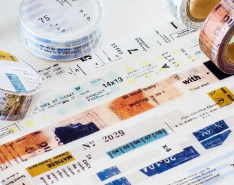 Yohaku original washi tapes collection