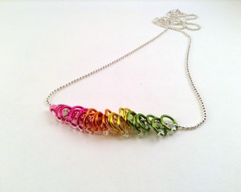 25 Stitch Marker Necklace