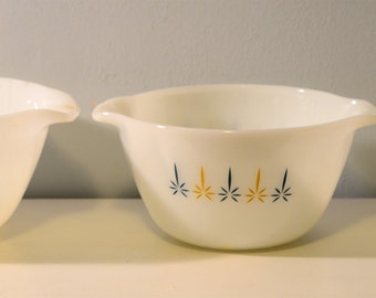 Fire King Nesting Bowls from the 1950's