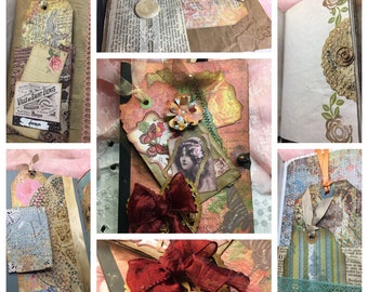 China Rose Junk Journal