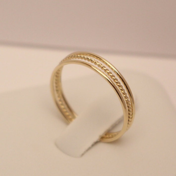 14k stack rings 14k yellow gold stack rings 14k stacking