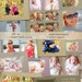 Photo Masks - Digital Scrapbook Overlays - Personal Use. Photo Book. Photo album. Collection.