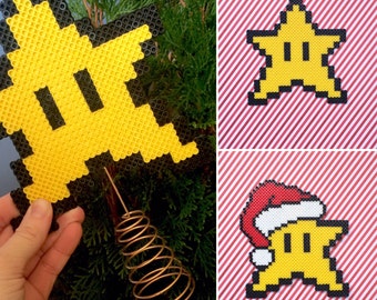 Super Mario Star Tree Topper