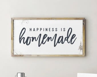 printable sign happiness is homemade happiness is homemade sign happiness is homemade - Kitchen Wall Decor printable sign happiness is homemade happiness is homemade sign happiness is homemade - Kitchen Wall Decor