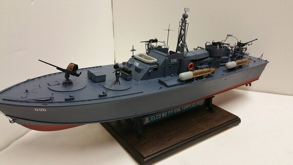 ELCO PT-596 model 1943 Patrol Torpedo Boat Detailed Scale