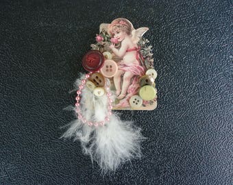 Victorian Angel Brooch/Pin