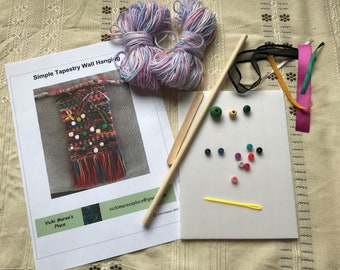Simple Tapestry Weaving Kit
