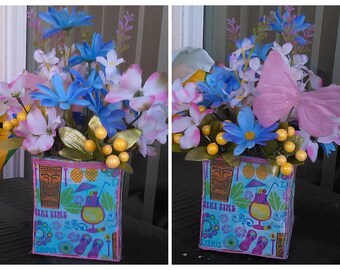Tiki Flower arrangement