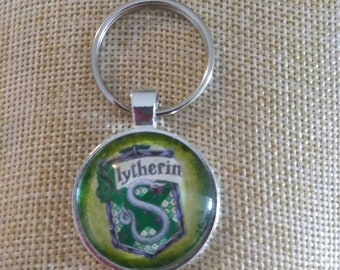 Potter gift , Potter necklace, magic, nerd gifts, wizard, witch, art pendant necklace keychain