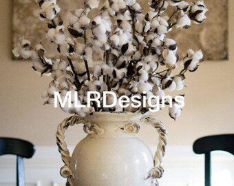Cotton Bundles 3/5/8/9/12,Cotton, Cotton Sprays, Cotton Stems, 2nd Anniversary, Wedding, HGTV, Fixer Upper
