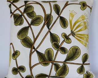 Marimekko Pillow Cover, Handmade, Pattern "Kuusama" 18"x18" (45x45cm)
