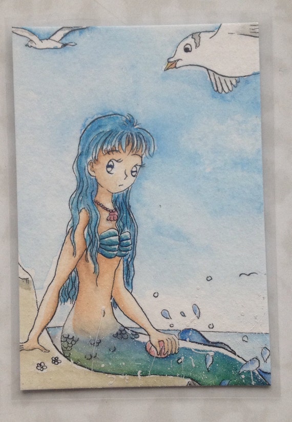 Rei - blaue Meerjungfrau
