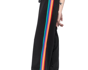 rainbow tracksuit bottoms