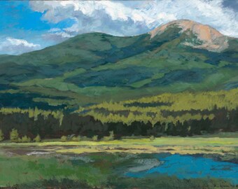Baldy Mountain from Wilson Mesa - Mark's View - Philmont - New Mexico - Limited Edition Fine Art Landscape Print