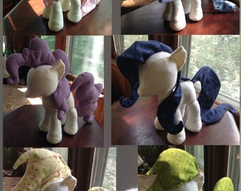 Mane and Tail Pattern Sets (Plushie, Stuffed Toy, digital PDF)
