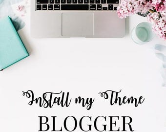 Install my Blogger Theme