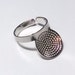 Brass Sashiko Boro Thimble Adjustable Ring from Clover of Japan SLT-611