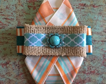 Tangerine Dreams brooch