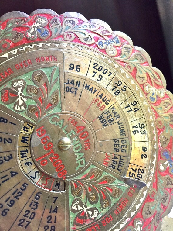 40 year calendar