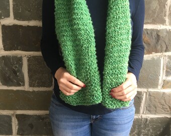 READY TO SHIP Hand Knit Scarf