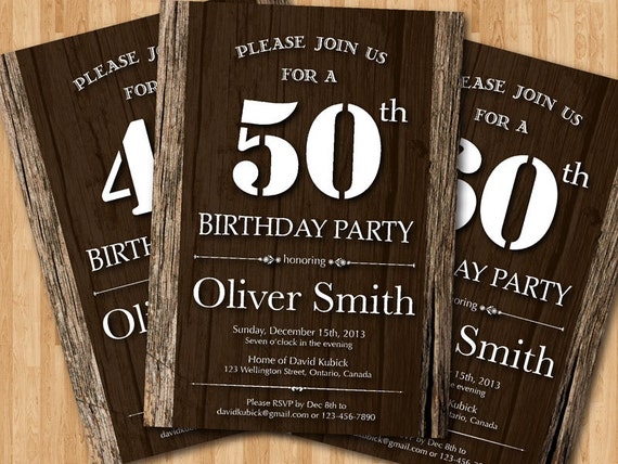 Cowboy Invitations For Adults 6