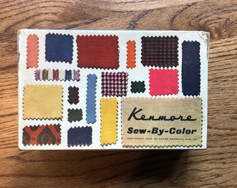 Sears Kenmore Sew-By-Color Sewing Machine Accessories ~ Vintage Sewing Machine Accessories ~ Vintage Notions