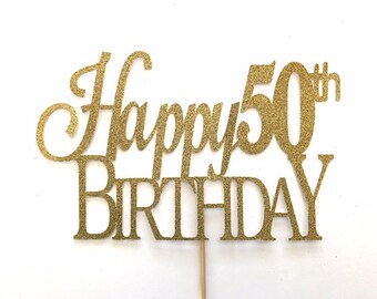 Forever 49 Cake Topper 50th Birthday Cake Topper Hello 50