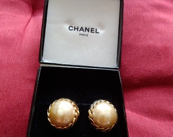 Authentic Chanel earrings