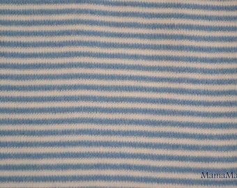 Blue and white striped Jersey