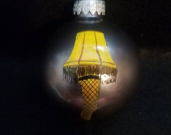 A Christmas Story leg lamp ornament