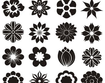 Free Free 297 Silhouette Flower Border Svg SVG PNG EPS DXF File