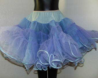 Vintage 1960s Lavender Crinoline Petticoat by Malco Modes in size Petite