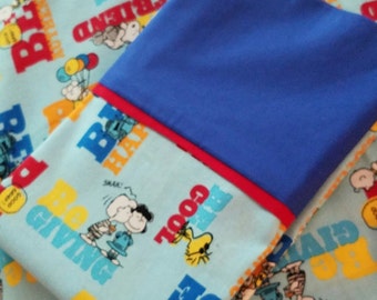 Peanuts PillowCase (can be Personalized)