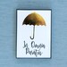 In Omnia Paratus Gilmore Girls Gold Foil & Framed Print