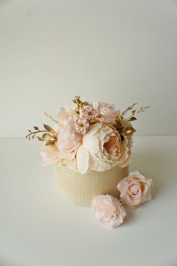 Flower Cake Topper Wedding Flowers Floral Cake Topper Silk Flower Cake Topper Wedding Flowers Floral Cake Topper Silk