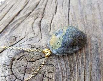 Pyrite in Matrix Necklace