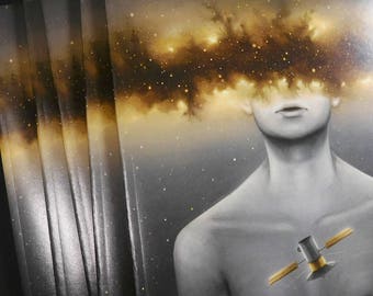 A5 Lined Notebook "Blinding"