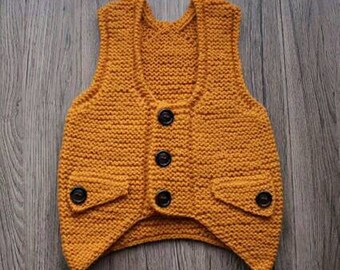 Mustard Yellow Waistcoat