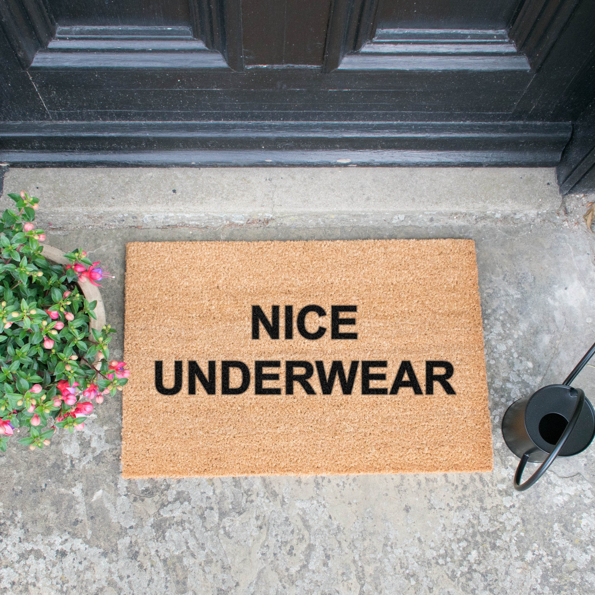 Nice Underwear funny doormat 60x40cm Novelty Gift