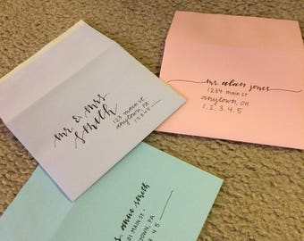 Custom Handwritten Envelopes