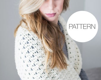Crochet Pattern | Something Beautiful Shawl | Crochet Shawl Scarf Pattern