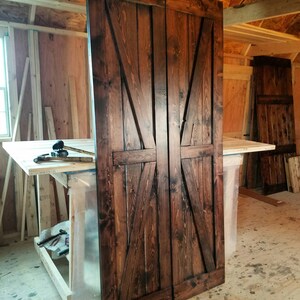 Double barn doors | Etsy