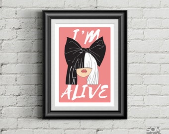 Sia poster | Etsy