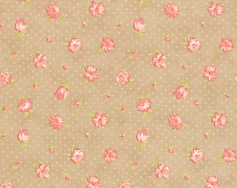 Strawberry Fields Revisited Fabric - One yard - Fig Tree & Co. - Moda Fabrics - Floral Fabric - Stock No. 20261-17