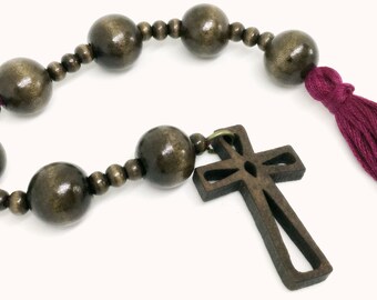 Lutheran Prayer Beads — Paternoster Chemnitz-style (Cross)