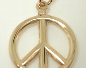 3-D Peace Sign Charm (JC-610)