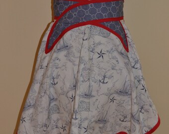 Nautical Knot Half Apron