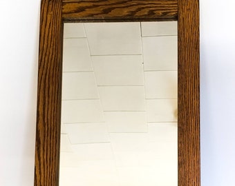 Slanted Tabletop Mirror